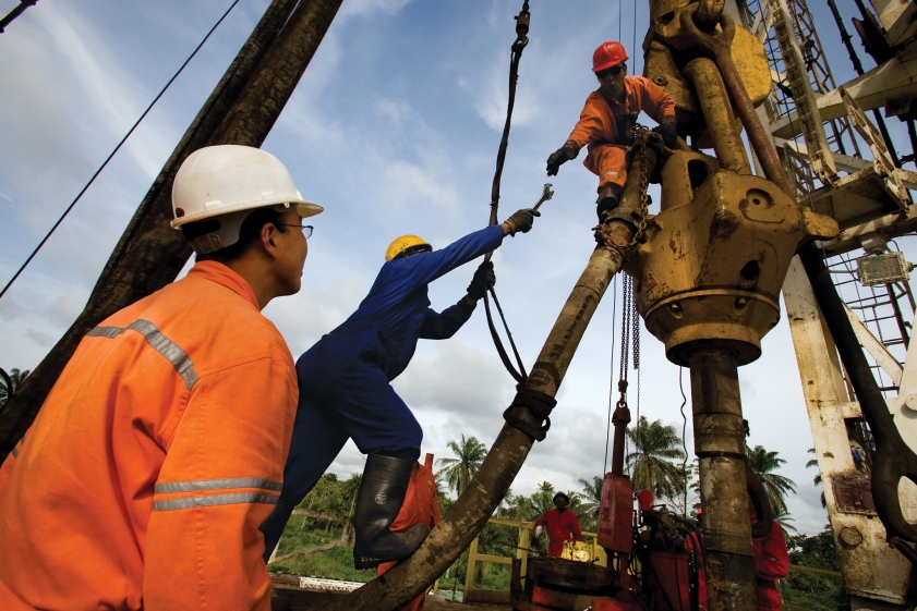 Image result for drilling for oil in the niger delta